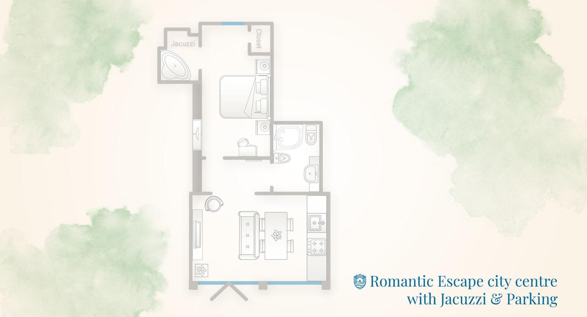 Romantic Escape City Centre With Jacuzzi & Parking By Rent All كومو المظهر الخارجي الصورة